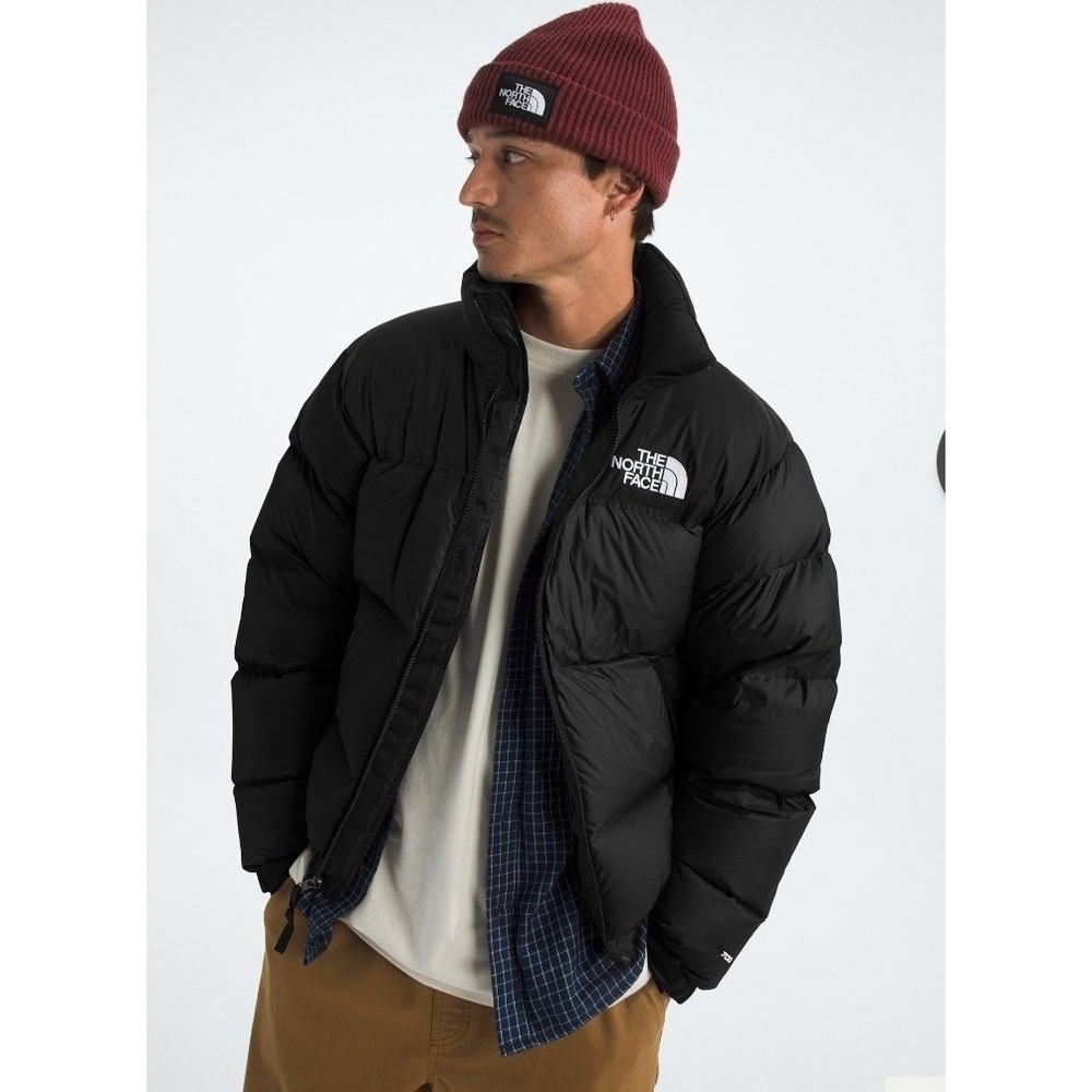 The North Face 1996 Retro Nuptse Jacket Large Black Down 700 Fill Puffer Ripstop